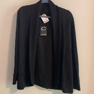 Women’s black cardigan